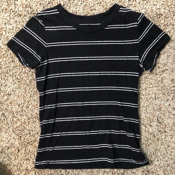 Striped 90’s Slim Kate Tee - Picture 1 of 3